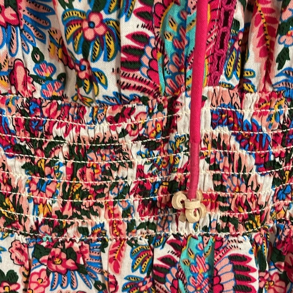 NATURAL LIFE Floral Mini Dress - Pink and Blue - Picture 3 of 6